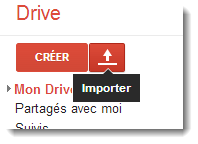 Importer un document Word dans Google Drive