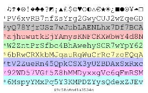 password card