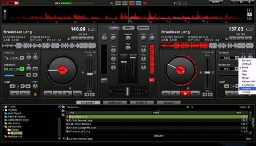 Logiciel de Mix - Virtual DJ