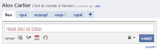 facebook-ecrire-envers
