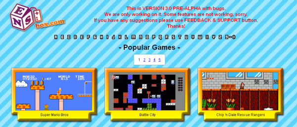 L'appli web de la semaine NESBox