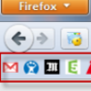 Ne gardez que les logos de vos Favoris avec Firefox