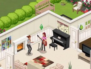 Capture d'écran de The Sims Social