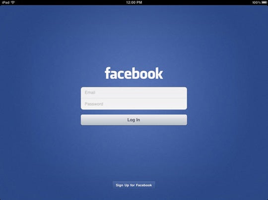 Facebook sur iPad Softonic