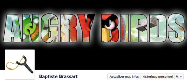 Couverture du Journal Facebook personnalisée