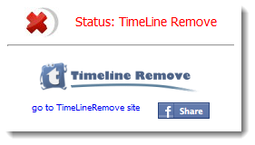 Status Timeline Remove désactivé