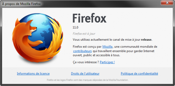 Firefox 11.0