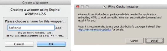 Créer un paquetage (wrapper) dans Wineskin Winery
