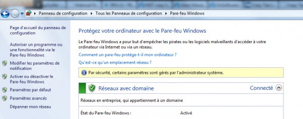 Pare-feu Windows