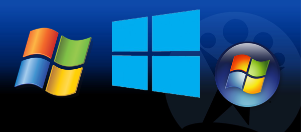 Windows XP, Vista et 8