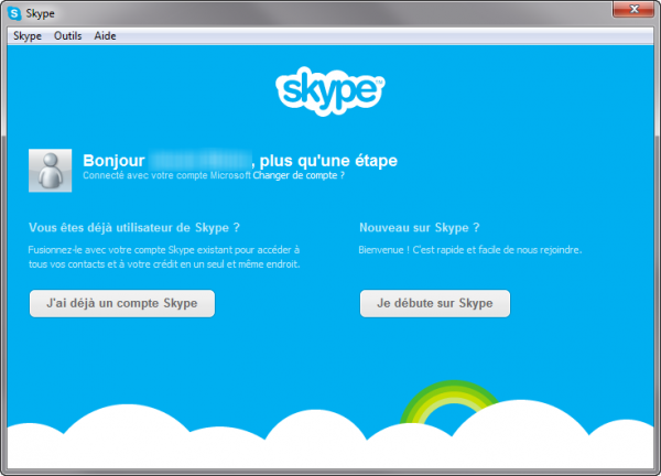 Je débute sur Skype