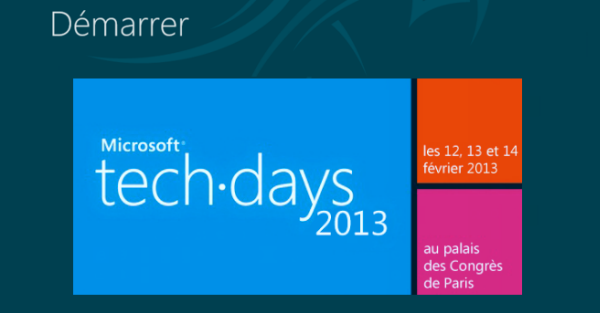 Microsoft Techdays 2013