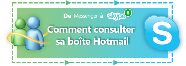 De MSN à Skype: consulter sa boîte Hotmail