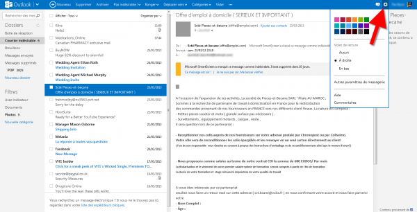 Configurer Outlook Hotmail