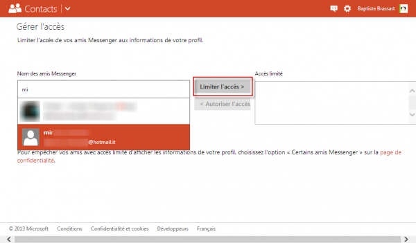 Bloquer des contacts MSN dans Skype