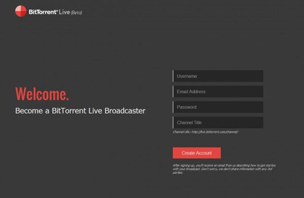 BitTorrent Live
