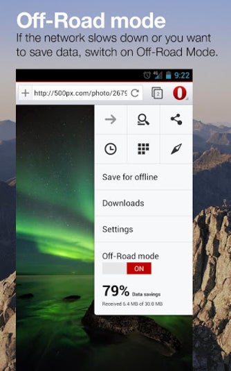 Opera pour Android