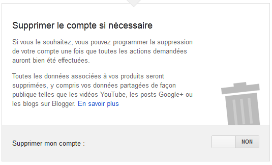09 gestionnaire compte inactif google - suppression informations