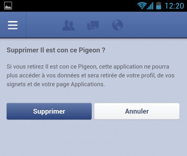 Ecran suppression 2
