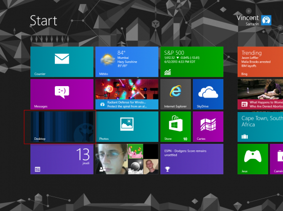 changer langue windows 8