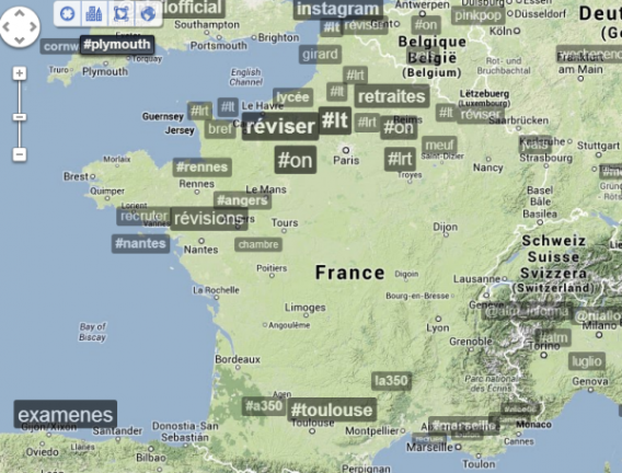 Trending topics en France