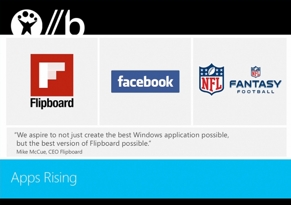 Applis Facebook Flipboard Windows 8.1
