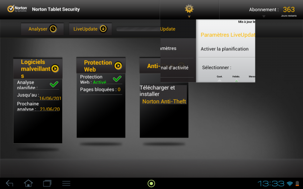 norton mobile security tablette android antivirus