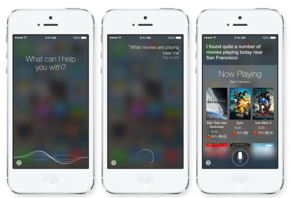siri iOS 7