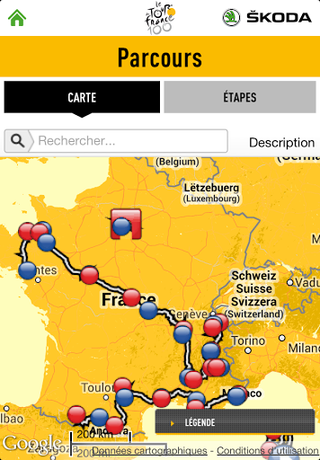 Tour de France 2013 application officielle