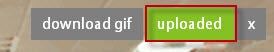 Créer un GIF animé: upload