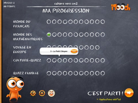 itooch cahier de vacances