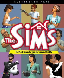 The Sims la saga : la jaquette