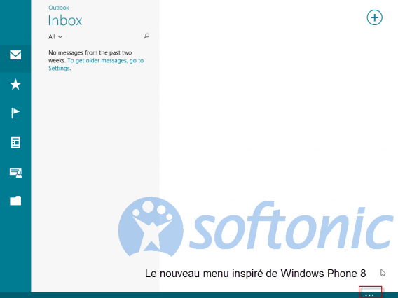 Menu Windows 8 Build 9471