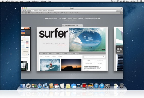 Page Safari - navigateur Internet Page Safari - navigateur Internet