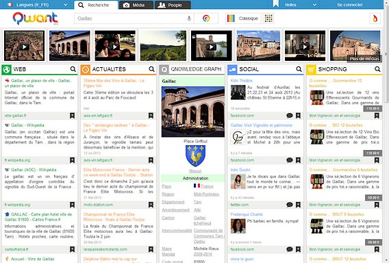 Qwant - Résultats de recherches