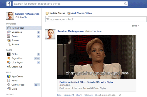 Facebook GIF
