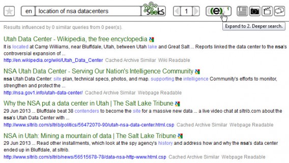Seeks - Résultats de recherche