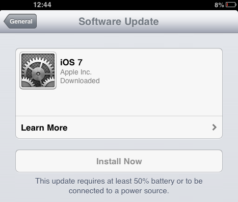iOS 7 installer iOS 7 installer