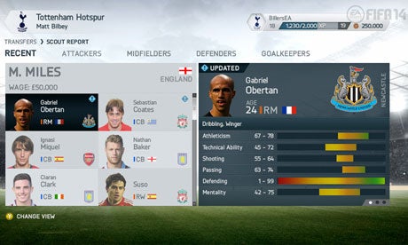 Fifa 14: mode carrière