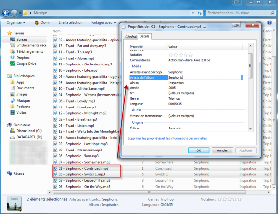 WTO 6 - Comment afficher plus d'options dans l'Explorateur de Windows modifier meta-tags