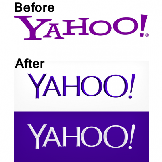 Le vieux design de Yahoo! disparaît presque entièrement Le vieux design de Yahoo! disparaît presque entièrement