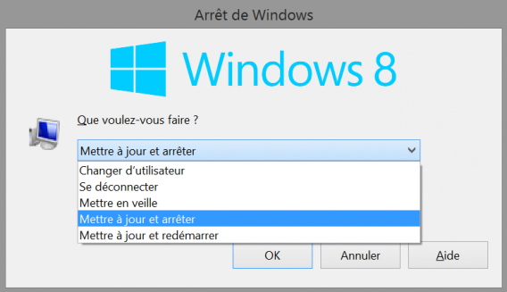 Arrêt de Windows