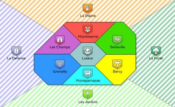 BattleParis la carte