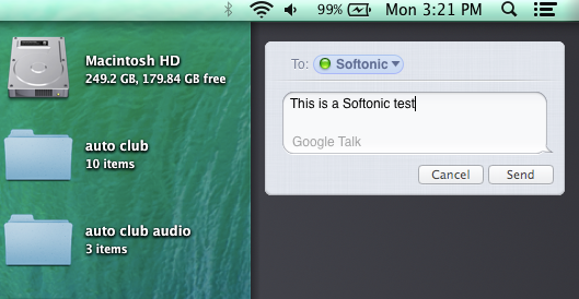 Mavericks OS X Notifications