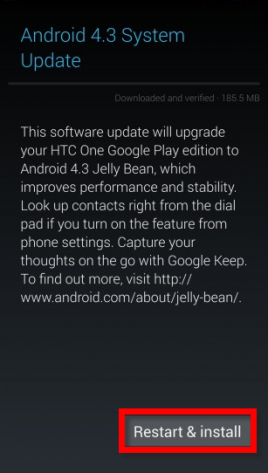 Android 4.4 KitKat update Android 4.4 KitKat update