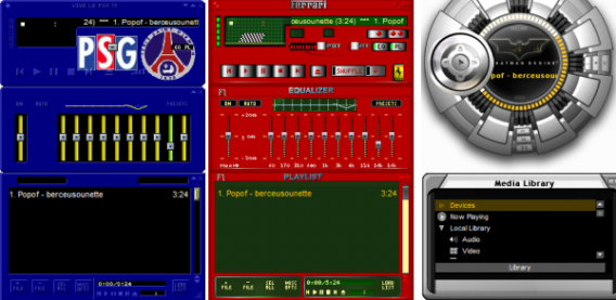 3 Skins Winamp