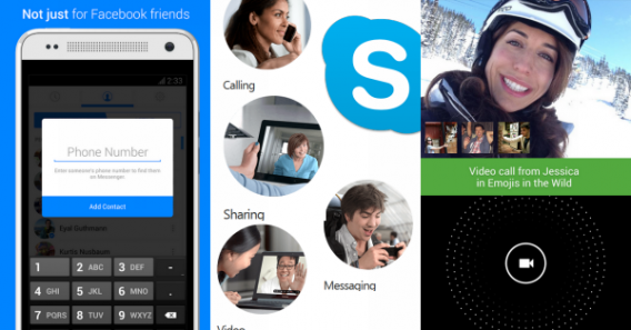 Comparatif des fonctionnalités FB Messenger, Skype et Hangouts Comparatif des fonctionnalités FB Messenger, Skype et Hangouts