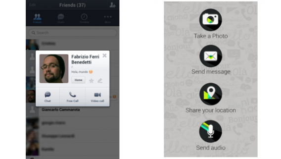 Comparatif des fonctionnalités LINE et Yuilop Comparatif des fonctionnalités LINE et Yuilop