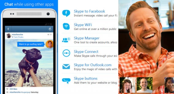 Fonctionnalités additionnelles de FB Messenger, Skype et Hangouts Fonctionnalités additionnelles de FB Messenger, Skype et Hangouts