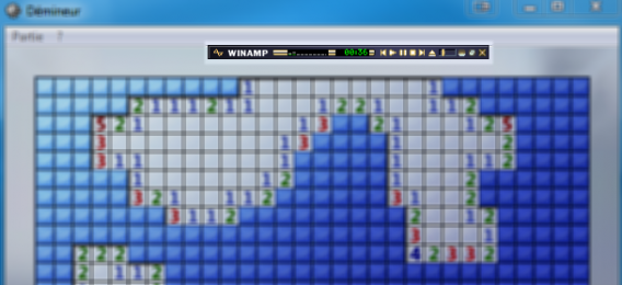 Mode Mini-player Winamp